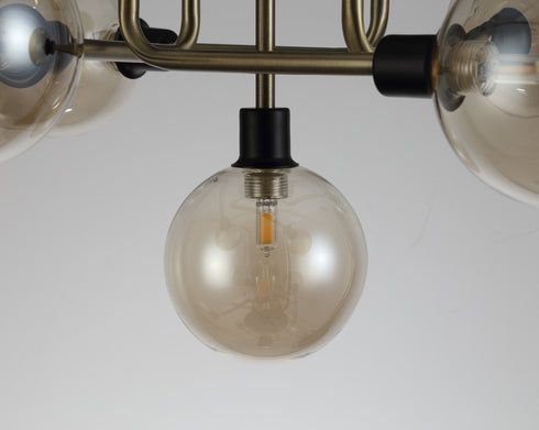 Delian Flush Ceiling 5 Light